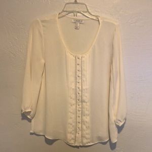 Ivory Blouse for workday or dinner.